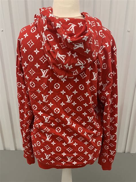 supreme and Louis Vuitton jumper